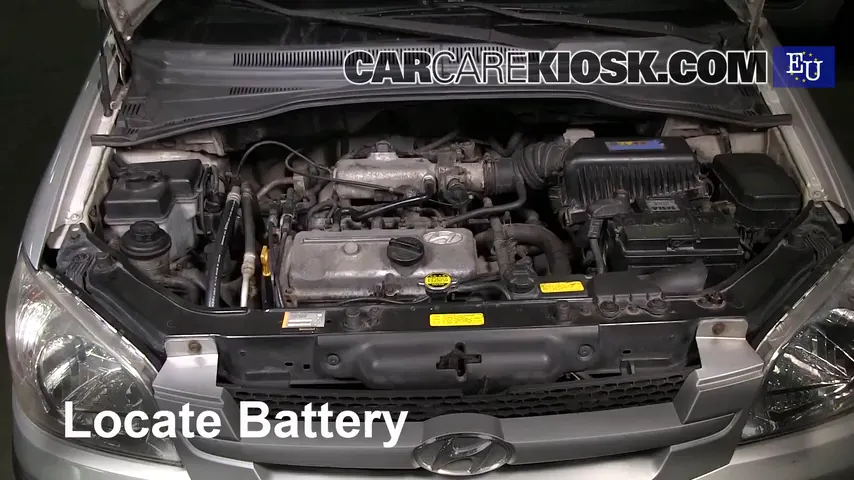 2002 Hyundai Getz GL 1.1L 4 Cyl. Battery Jumpstart